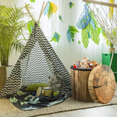 This nature-inspired ottoman may look like an ordinary log, but it offers storage, comfort, and charm. Featuring a whimsical tree log design and a foldable frame, it assembles in seconds and folds flat for easy storage. The cushioned lid serves as both a seat and a footrest, and the interior provides ample space for toys, supplies, blankets, or everyday items. Ideal for family rooms or playrooms, itās available in gray or natural brown print and measures approximately 15 inches in length, width, and height.